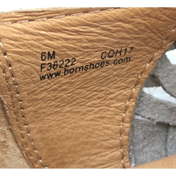 Born Katharina Women's Bootie Brown Suede 6 Casual Comfort Ruched Heel Shoes - Picture 10 of 12